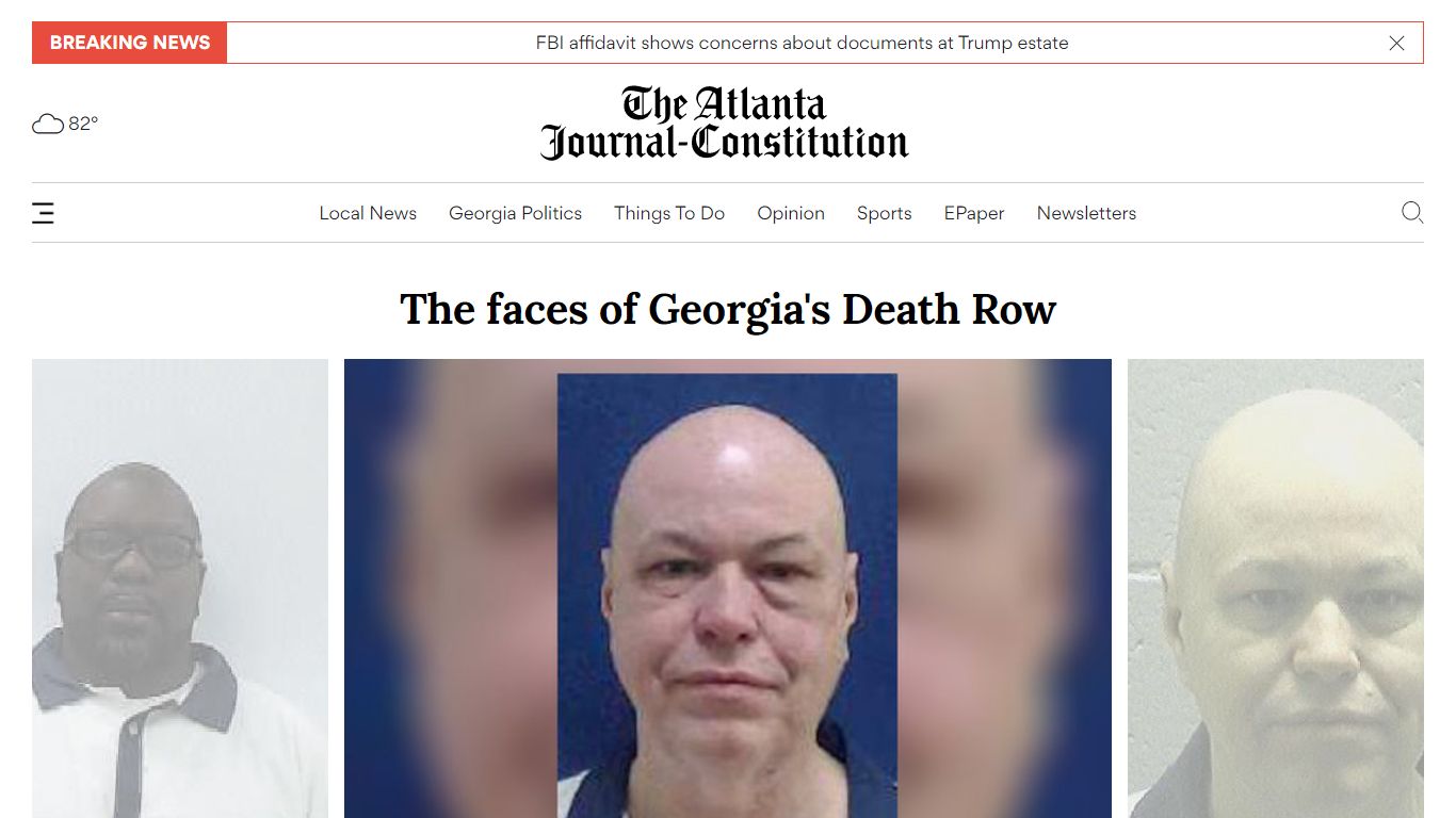 The faces of Georgia's Death Row - ajc